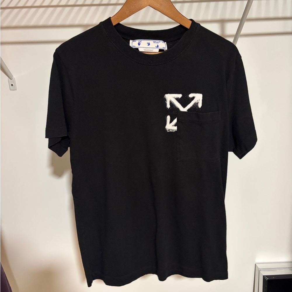 Black Off White T-Shirt
